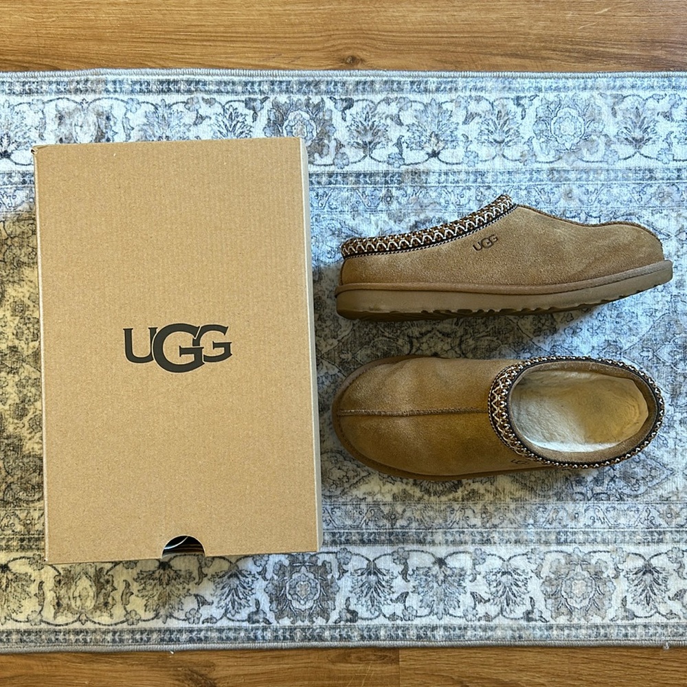 UGG tasman slippers - chestnut